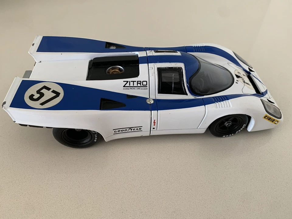 UNIVERSAL HOBBIES 1971 PORSCHE 917 ZITRO #57 MARTIN PILLON LeMANS 24H 1:18 Foto 3 de 4