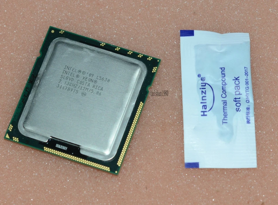 Lot of 2 Intel Xeon L5630 2.13GHz 12MB 2933MHz LGA1366 Desktop CPU Server Proces - Image 2 of 4