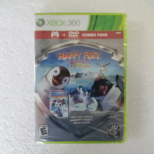 Happy Feet Two with Bonus Happy Feet  (Xbox 360) *New,Sealed*