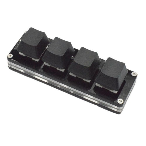 4-Tasten-Gaming-Tastatur-Programmierung Makro New P1 K6Q6 N1C7 M2Z3 I8W2 T9 A2L8 - Picture 5 of 11