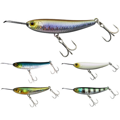 Illex Riser Bait 006 6cm 16,6g Topwater Pencil Bait Oberflächen Wobbler Barsch