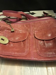 long live vintage fossil handbag