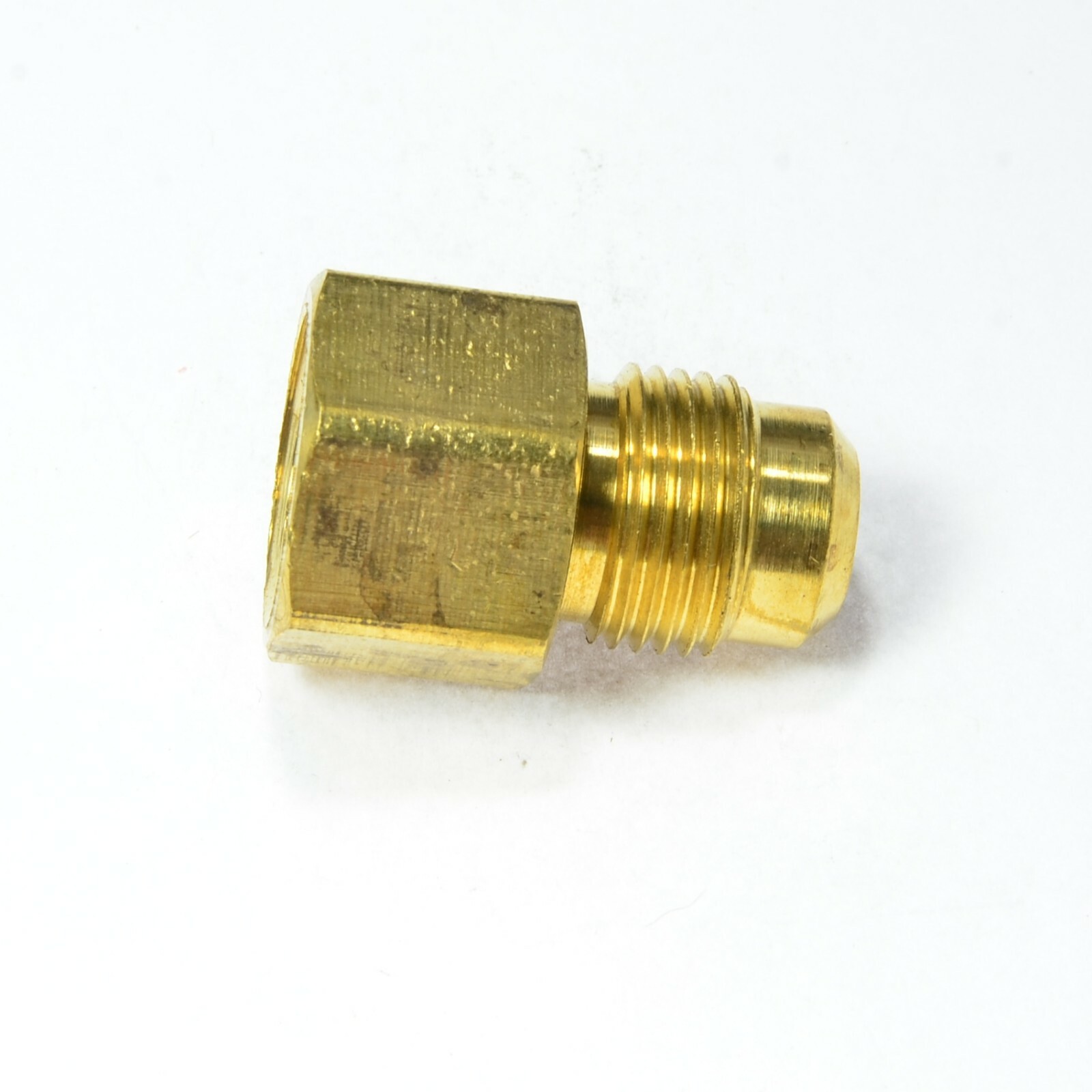 5/16 Male Flare Sae 45 Mfl To 1/4 Npt Female Pipe Adapter Propane Natural Gas RV - Foto 6