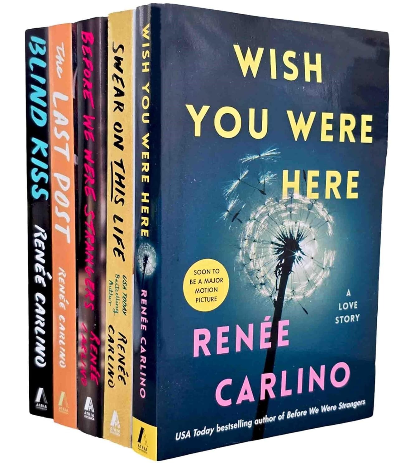 Renée Carlino 5 Books Collection Set Swear on This Life, Wish You Were Here, Bl