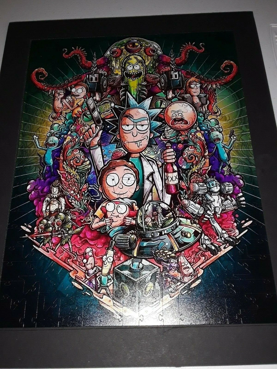 Puzzlebroz Wood Jigsaw Puzzle Rick and Morty eBay