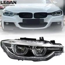 For 2016-2019 BMW F30 3 Series Headlight LED W/O AFS Passenger Right Side RH