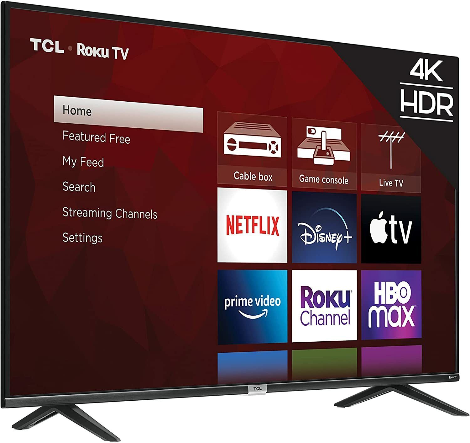 TCL 55" inch 4K Smart Roku TV LED HDR 2020 Ultra HD (2DayShip) *Black Friday*