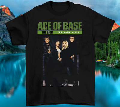 New Rare Ace of Base Band Cotton Black All Size Men Women Shirt MM188