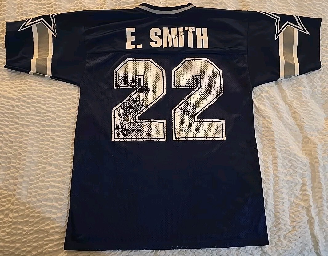 シャツ Emmitt Smith 22 Dallas Cowboys 90's USA Vintage Logo Athletic Dallas Cowboys Emmitt Smith #22 Jersey