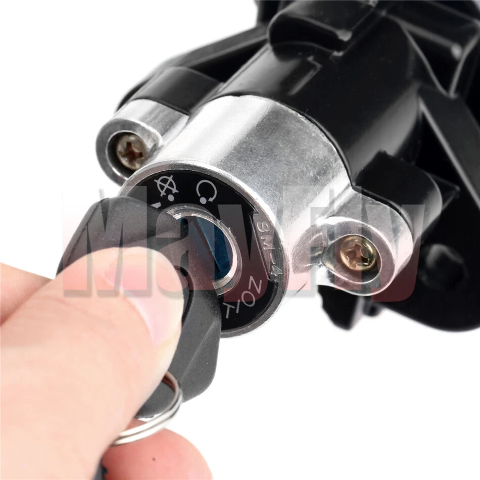 Juego de llaves de bloqueo de interruptor de encendido aptas para Suzuki GSXR1000 03-04 SV1000 03-05 SV650 09 Foto 3 de 4