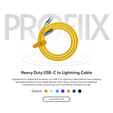 Heavy-Duty USB-C/Type-C to IOS/Lightning Cable Connector