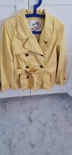 Debenhams Mantaray Yellow Jacket Uk Size 14