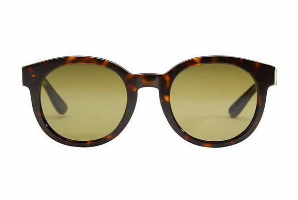 YSL YVES SAINT LAURENT SLM15 occhiali da sole unisex lucidi scuro L'Avana tonalità UV 51 mm