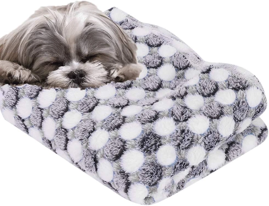 Large Luxury Pet Throw Blanket Dog Fleece Blankets and Throws