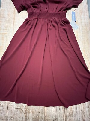 princess polly baby blue dress Burgundy Fit And Flare Dress For Fall Wedding main image 0