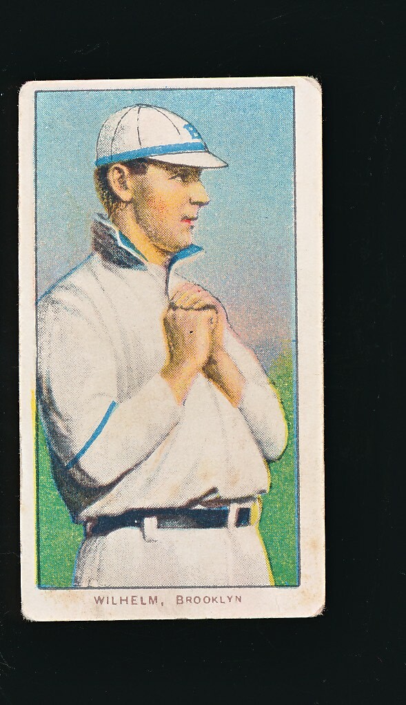 1909 T206 Sweet Caporal KAISER WILHELM Hands At Chest VG+