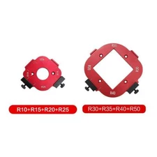 4 In 1 Arc Angle Positioning Template Corner Radius Jig Router Template Tool DIY