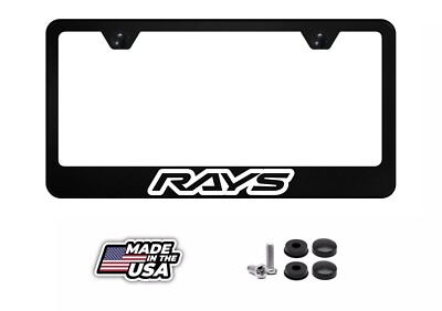 1X Rays Volk Racing Premium Quality Metal License Plate Frame