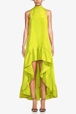 slim fit dress slacks Elegant Halter Neck Iridescent Sequin High-Low Dress main image 0