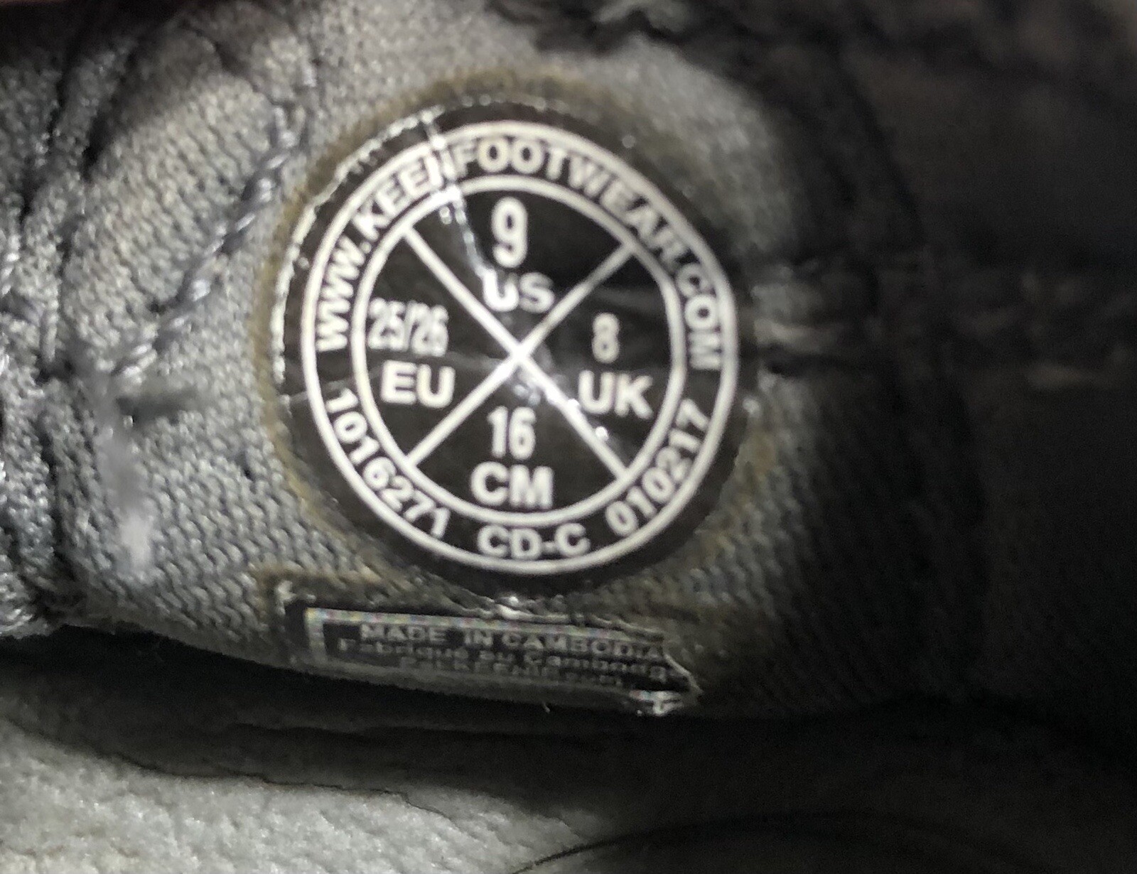 Sandali Keen impermeabili da trekking outdoor mimetici multicolore per bambini unisex taglia 9