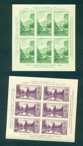 US Stamps, Collection Lot, 750 & 751, MNH OG