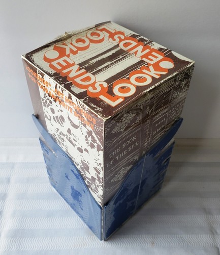 De colección Mod años 70 Hyde Park Lookends sujetalibros de metal manos azules - NUEVOS SELLADOS - Imagen 2 de 3