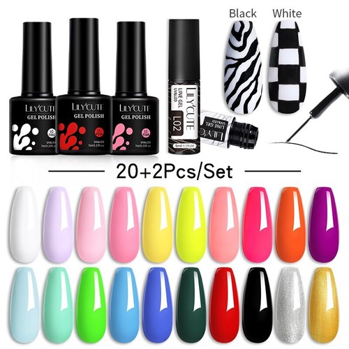 20/24PCS Smalto Gel Termico Set 3 Strati Temperatura Smalto Cambia Colore - Foto 47 di 90