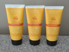 3 Crabtree Evelyn CITRON CORIANDER Energising BODY SCRUB 6.10 oz/ea NOS
