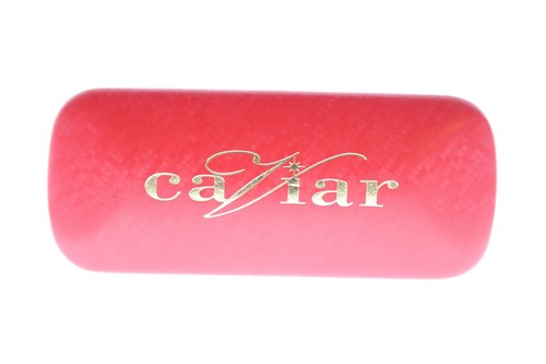 Caviar M 2353 C. 21 Gold Cat Eye Frames with Crystals 55/16-135 mm Italy Case - Picture 9 of 10