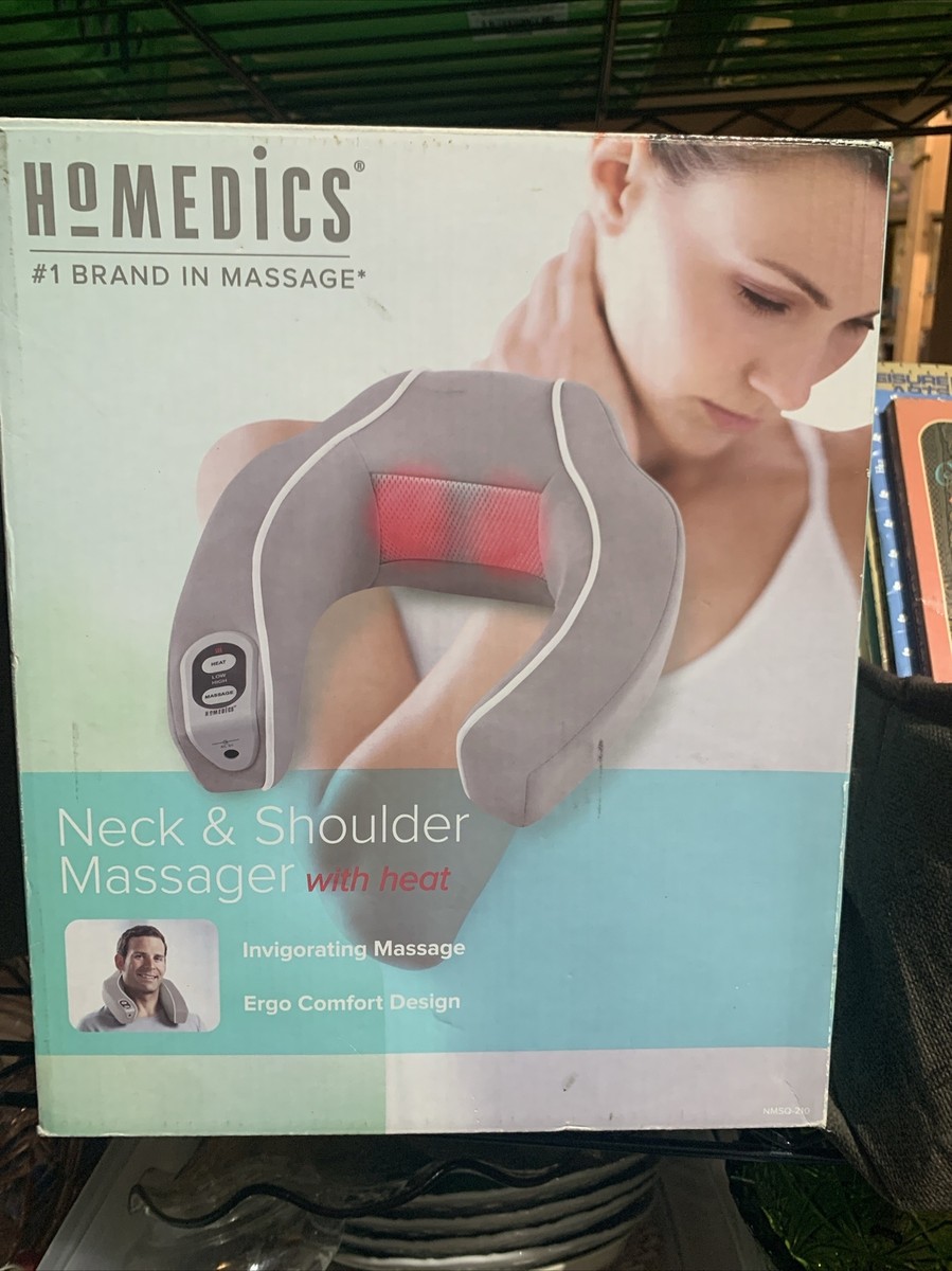 Homedics Neck Shoulder Massager with Heat MODEL NMSQ-210 UK