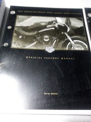  Harley Davidson Dyna Models 2001 from 07/2000 Parts catalog / Spare parts list