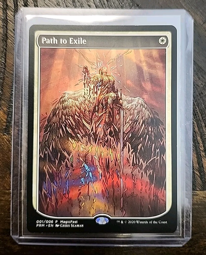 MTG - Path to Exile (MagicFest Textless) Promo NM Instant Special