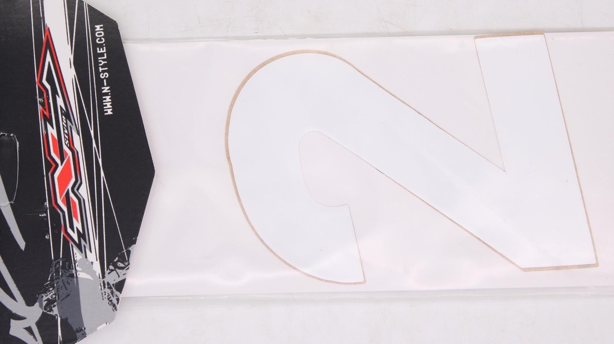 N-Style Pro Stick On Numbers '2' Part Number - NSX5-2W | eBay