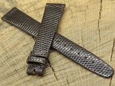 Vintage Baume & Mercier Swiss made Brown Lizard Watch Band NOS Unused 16mm 5/8"