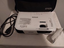 Epson LCD Projector H719A with bag, cord and remote