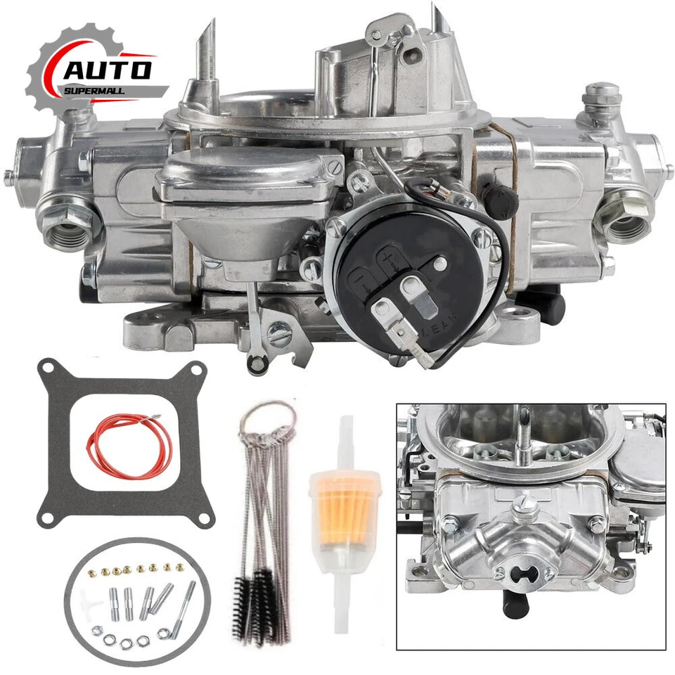 Carburetor For Holley 750 CFM Classic Electric Choke Vacuum Secondaries-4160 Foto 3 de 4