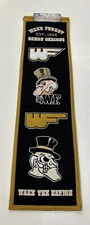 Wake Forest Demon Decans NCAA Winning Streak Embroidered Heritage Banner