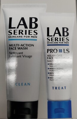 Lab Series All in One Duo skincare for Men Multi-Action Face Wash Face Treatment