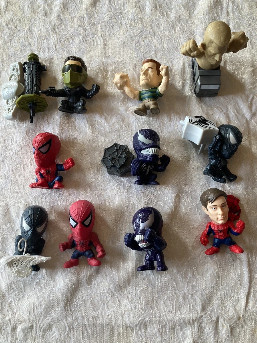 Juguetes de spiderman 3 burger king hot sale