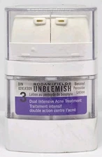 Rodan + Fields Unblemish Dual Intensive Acne Treatment Step 3 New Travel Size