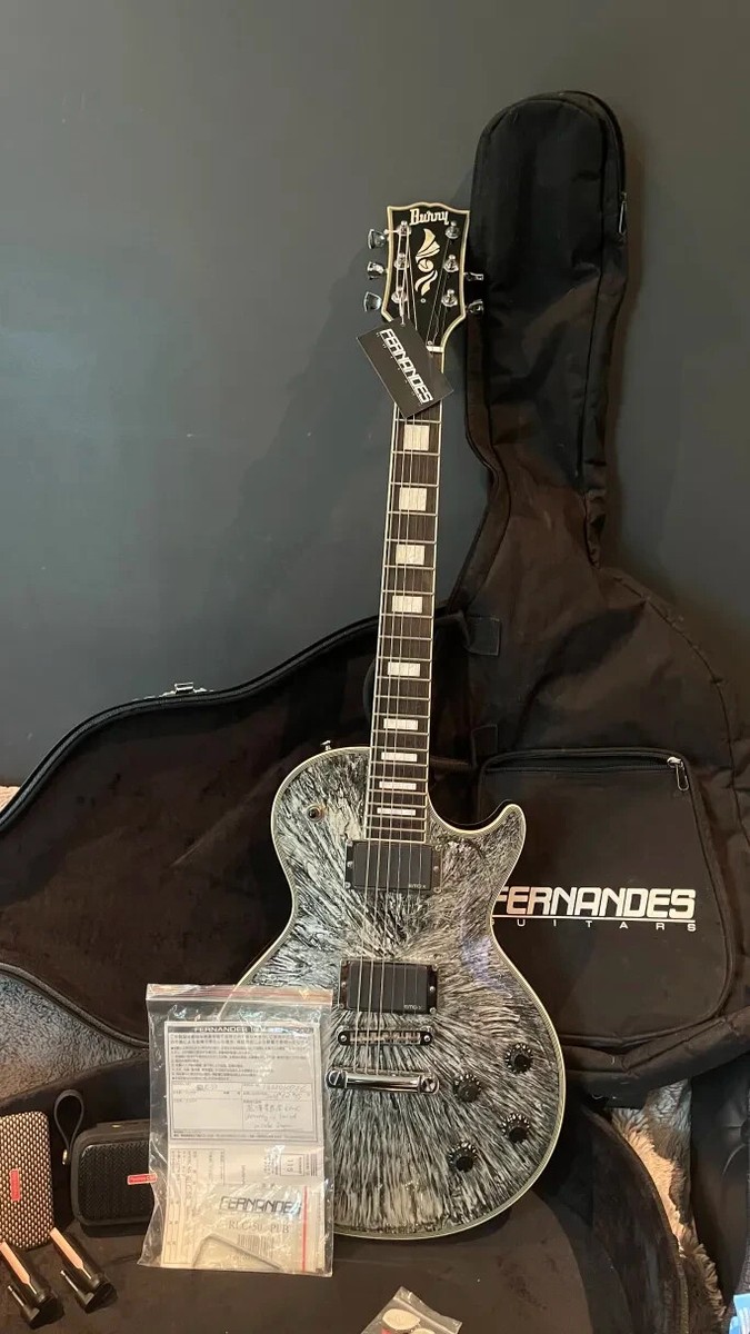 BURNY RLC-50 LES PAUL CUSTOM PLANET BURST WITH EMGX 81, 85