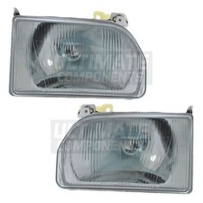 Ford Escort Headlights Mk4 Hatchback 1986-1991 Headlamps Drivers & Passenger