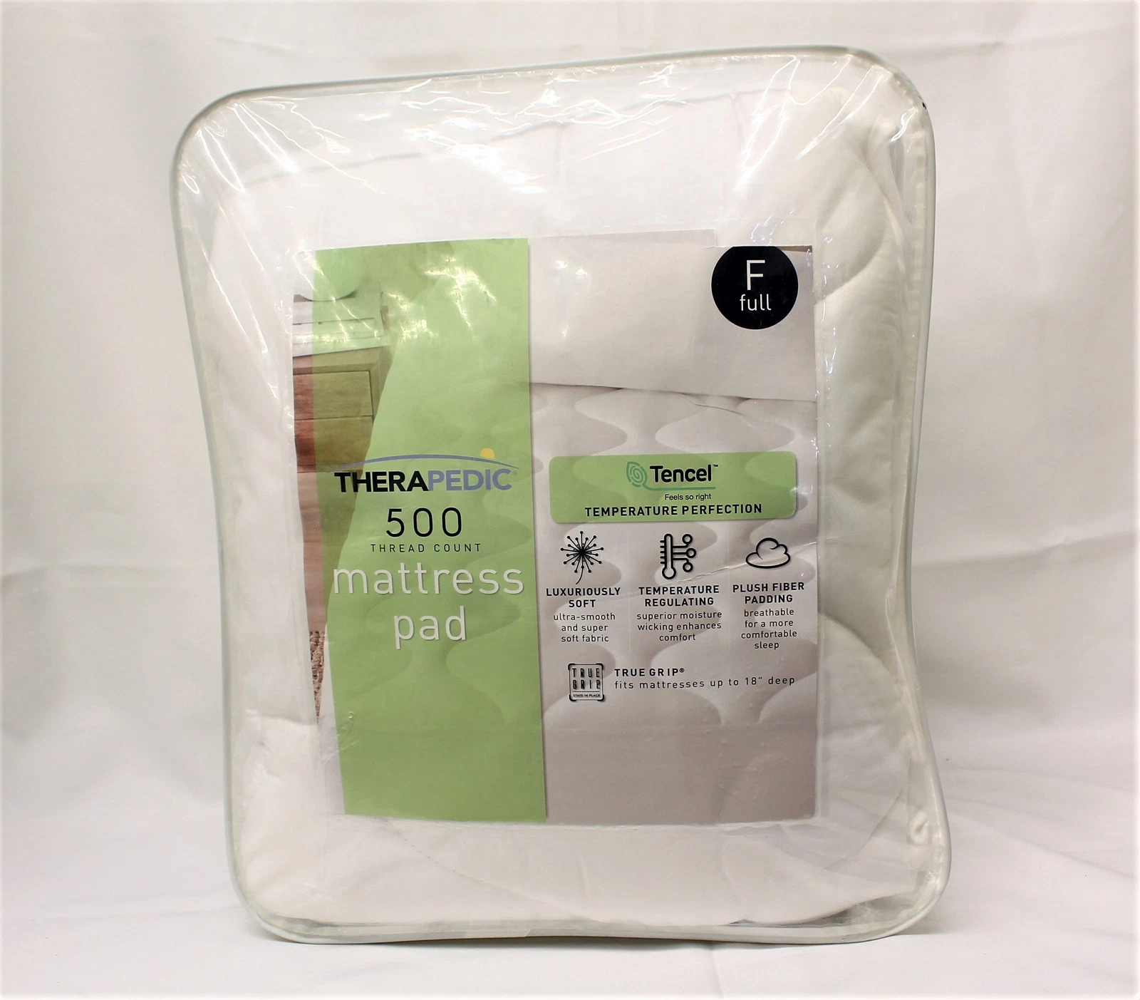 Therapedic 500 Thread Count Mattress Pad (Full)