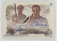 2019 Allen & Ginter Non-Baseball Dual Jake Mintz Jordan Shusterman Auto 4z1