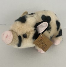 Aurora Miyoni Pot-Bellied Piglet Spotted 11" 26357 Plush Stuffed Animal Toy NWT