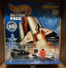 Hot Wheels Action Pack John Glenn Space Shuttle Discovery & Sojourner Mars Rover