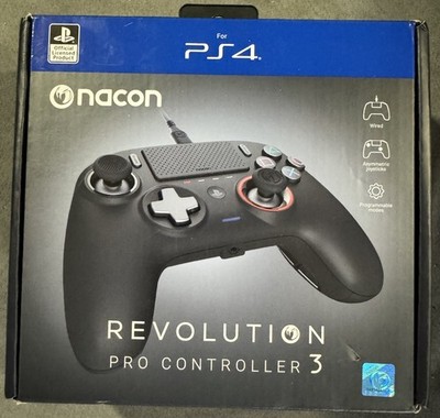 Nacon Revolution Pro Controller 3 for PS4 Wired Pro Gaming Controller NEW Sealed