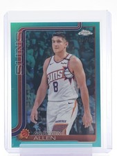 GRAYSON ALLEN 2024-25 TOPPS CHROME TEAL REFRACTOR /299 #107 SUNS Q5997