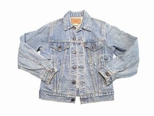 Vintage 80s 90s Levi  s 70506 Youth Size 14 Denim Jacket Made in USA