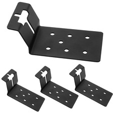 4 Pack T-Post Bracket 3" T Post Mount Bracket for Signs, Or Fences 4 Pcs